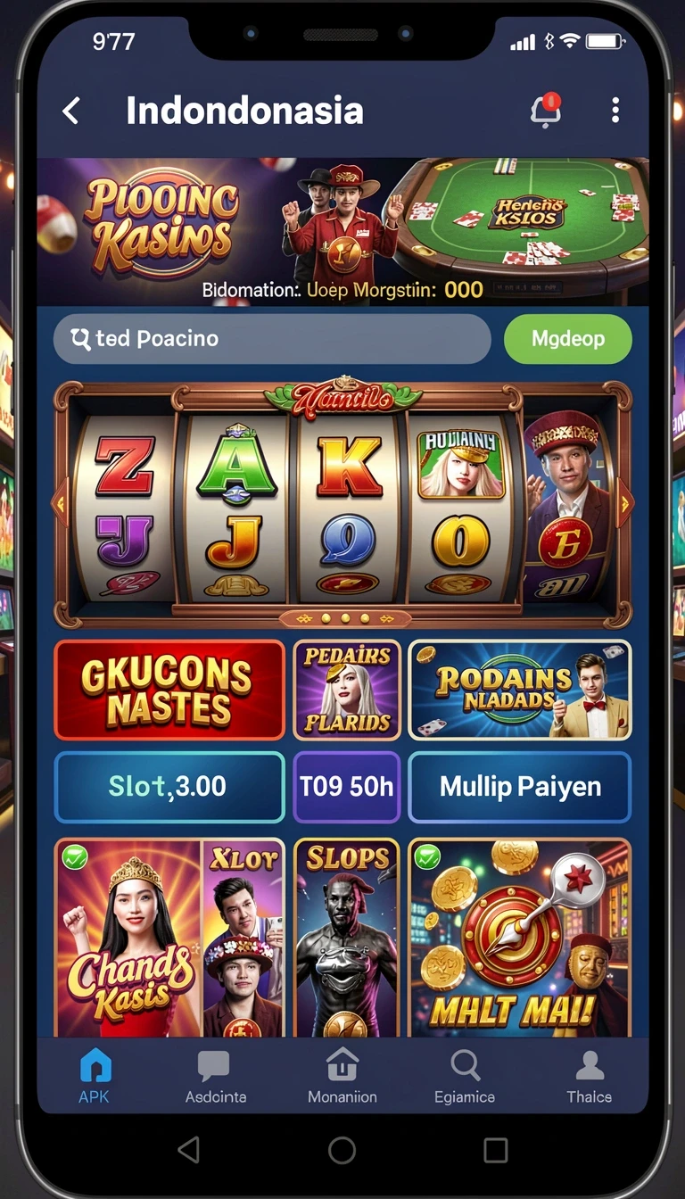 a7777 - Pemandangan indah dalam salah satu level game.