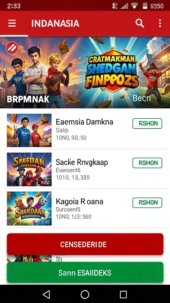 afk77 - Tampilan karakter yang beragam dan menarik.