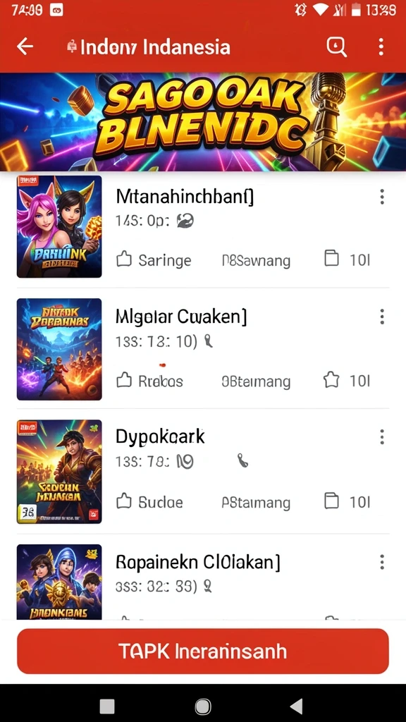 danatoto - Antarmuka pengguna yang ramah dan menarik.