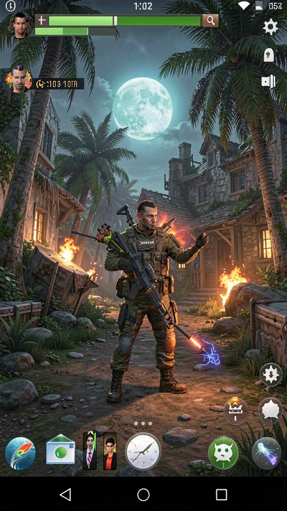 fa99 - Tangkapan layar menampilkan gameplay seru FA99.
