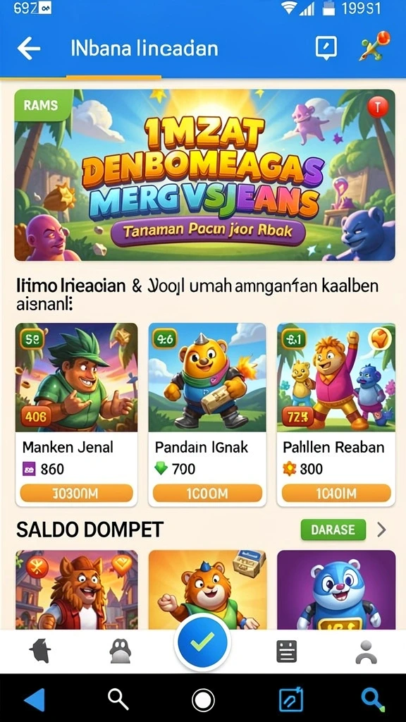 keren77 - Antarmuka pengguna yang intuitif dan mudah dinavigasi.
