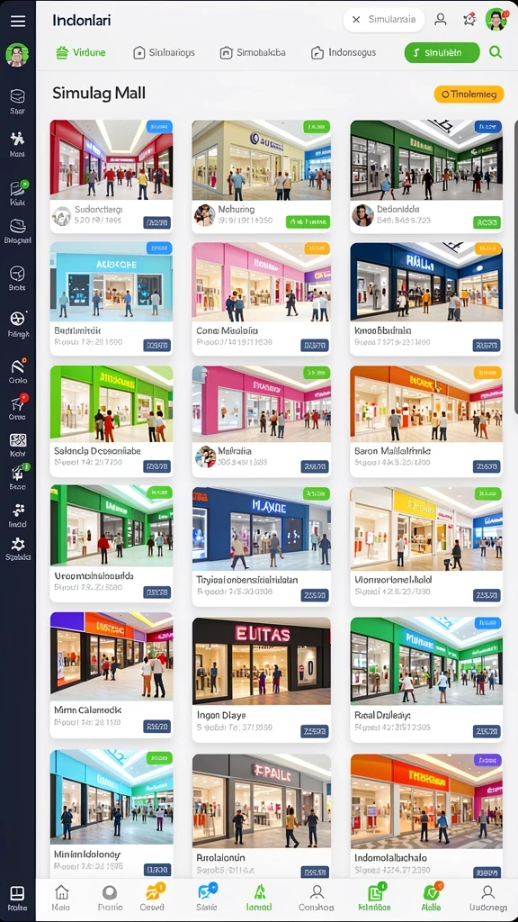 ollo4d - Screenshot menggambarkan pemandangan menakjubkan dalam game.