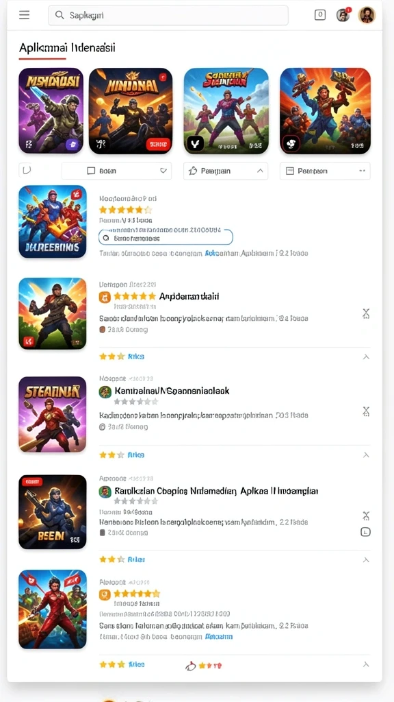 rezekigo - Tampilan awal yang menarik dan intuitif.