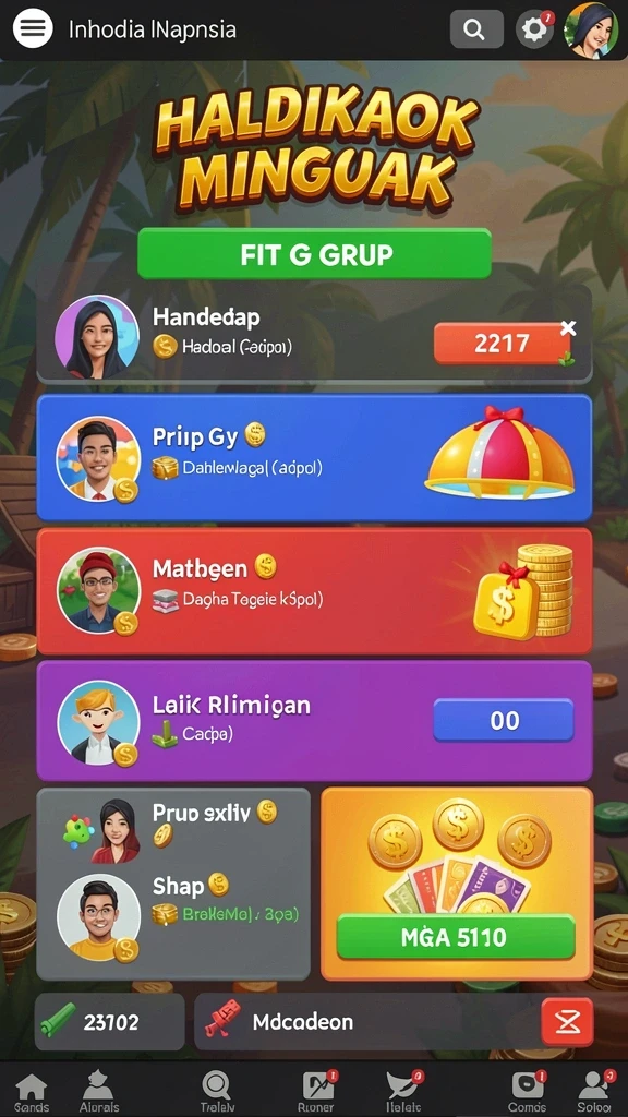 rsngame - Tampilan awal RSNGAME yang menarik dan mudah dinavigasi.