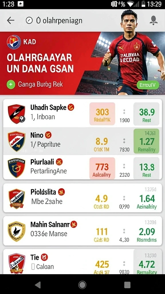 supraslot - Tampilan antarmuka pengguna yang menarik dan intuitif.