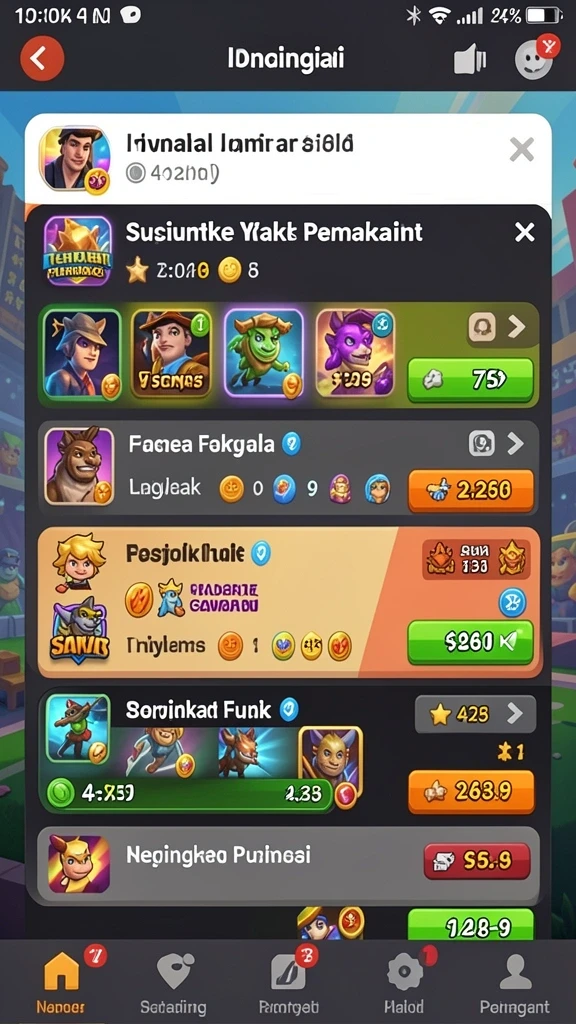 surga11 - Tampilan level dengan grafis memukau.